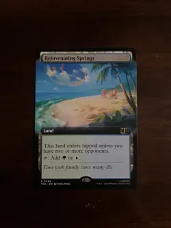 Rejuvenating Springs (Extended Art) 488 Rare MTG MSC NM - Image 1