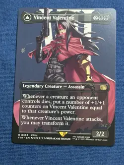 Vincent Valentine (Borderless) R FINAL FANTASY 383 NM - Image 1