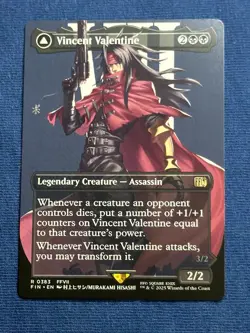 Vincent Valentine (Borderless) R FINAL FANTASY 383 NM - Image 3