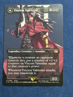 Vincent Valentine (Borderless) R FINAL FANTASY 383 NM - Image 4