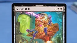 Magic:The Gathering M.O.D.O.K. MTG 408 Marvel Super Heroes NM Mythic Rare Reg - Image 2