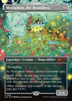 [1x] Morophon, the Boundless (1896) - Foil Near Mint, English Secret Lair MTG Ma - Image 1