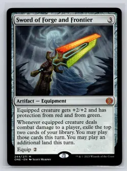 Sword of Forge and Frontier 244 Phyrexia: All Will Be One MTG NM - Image 1