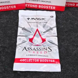 Lot of 4 MTG - Universes Beyond Assassin's Creed Sleeved Beyond Booster Packs - Image 3