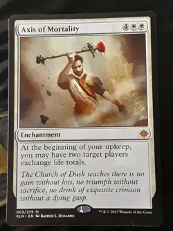 Axis of Mortality , Ixalan , NEAR MINT, MTG , FREE SHIPPING - Image 1