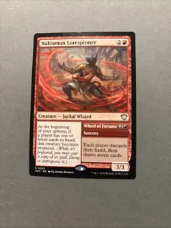 Naktamun Lorespinner Commander: Secrets of Strixhaven Regular - Image 1