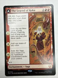 The Legend of Roku Avatar: The Last Airbender Regular NM - Image 1