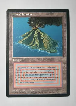 Volcanic Island (Isola Vulcanica) - MTG FBB Italian 1994 - Rare NM - Image 1