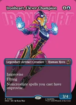 Ironheart, Clever Champion-Marvel Super Heroes-Borderless-Foil-360-NM - Image 1