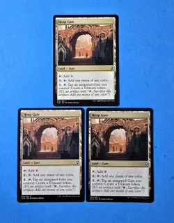 3x Heap Gate Commander Legends D&D Battle Baldur's Gate Mtg Magic Land 354 - Image 1
