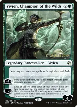 MTG Foil - Vivien, Champion of the Wilds - 180 / NM / English - Image 1