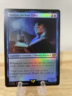 MTG Matoya, Archon Elder FOIL #0062 Final Fantasy Rare NM/M - Image 1