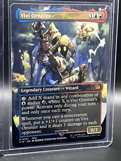 Vivi Ornitier (Borderless) Final Fantasy MTG Regular M/NM - Image 1