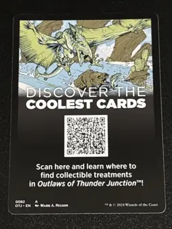 MTG Outlaws of Thunder Junction Spirit Token 0005 - Image 2