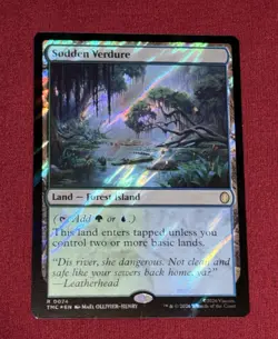 Sodden Verdure (Surge Foil) Rare MTG Ninja Turtles Commander - Image 1