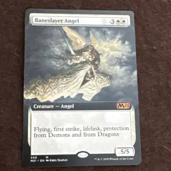 MTG Baneslayer Angel Core Set 2021 M21 Mythic Rare Creature Angel Non-Foil - Image 1