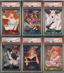 One Piece Japanese Premium Card Collection Girl Edition PSA 10 Sequential - Image 1