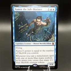 Wizards of the Coast MTG Marvel Super Heroes Namor the Sub-Mariner 0069 Mythic - Image 1