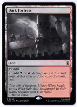 Dark Fortress MSH 264 Magic: The Gathering R NM - Image 1