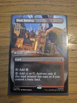1x Dark Fortress (Borderless) MSH 380 Magic: The Gathering R NM x1 - Image 1