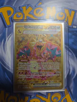 Pokemon TCG Charizard EX Hyper Rare Holo Card SV03 Obsidian Flames 228/197 - Image 2