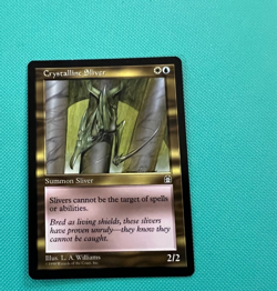 Crystalline Sliver - Stronghold - MTG - Magic the Gathering - Image 1