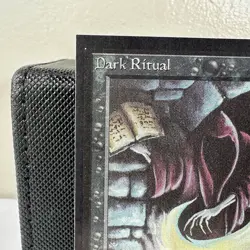 1993 DARK RITUAL Magic the Gathering Collector's Edition CE MTG Sharp Corners - Image 2