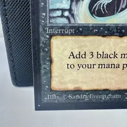 1993 DARK RITUAL Magic the Gathering Collector's Edition CE MTG Sharp Corners - Image 4