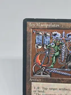 Magic The Gathering TCG Icy Manipulator Ice Age MTG Vintage 1995 Regular WOTC - Image 2