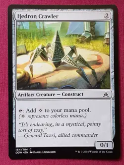 Magic The Gathering OATH OF THE GATEWATCH HEDRON CRAWLER artifact card MTG - Image 1