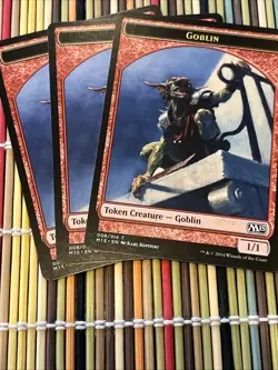 Goblin Token Magic The Gathering 2015 M15 X3 - Image 1