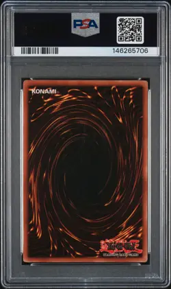 2004 YU-GI-OH! SOD-SOUL OF THE DUELIST #EN001 CHARCOAL INPACHI PSA 6 - Image 2