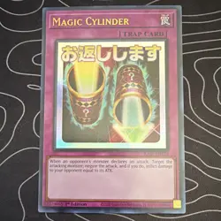 Yu-Gi-Oh! Konami Magic Cylinder Trap Card 1st Ed RA05-EN123 English - Image 1