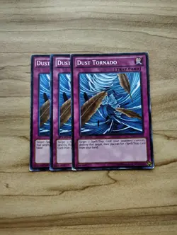 Yu-Gi-Oh! - Dust Tornado 3x - Full Playset Of Cards - Image 1