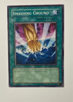 Smashing Ground 5DS1-EN024 Structure Deck: Warrior's Strike Common NM Yu-Gi-Oh - Image 1
