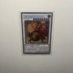 YuGiOh The Crimson King BLZD-EN036 Secret Rare - Image 1