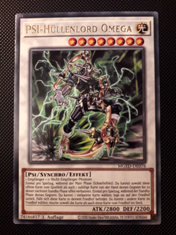 Yu-Gi-Oh! PSI-Hullenlord Omega, MGED_DE076, Rare, 1. Auflage, Deutsch, NM - Image 1