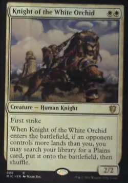 Knight of the White Orchid - Commander: Innistrad: Midnight Hunt: #88 Nm C316 - Image 1