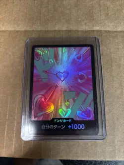 DON !! Card Boa Hancock foil Japanese ONE PIECE Card The Best Vol.2 - NM - Image 1