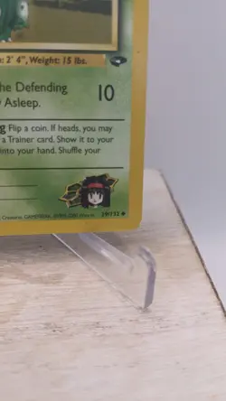 Vintage Pokemon TCG WOTC #39/132 Erika's Bulbasaur Gym Challenge Card - LP - Image 3