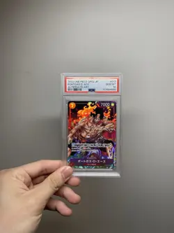 PSA 10 Portgas D. Ace Art Japanese Paramount War OP02-013 One Piece card TCG - Image 1