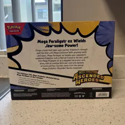 Pokemon TCG Mega Evolution Ascended Heroes Mega Feraligator EX Box Sealed New - Image 5