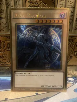 Yugioh - Dark Magician - MVP1-ENG54 - Gold Rare - 1st Edition - (LP) - Image 1