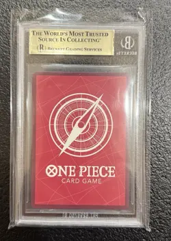 One Piece x BVB Monkey D. Luffy Promo Card ST13-003 Dortmund TCG Beckett BGS 10 - Image 2