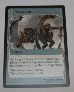 Static Orb. Mystery Booster 2. Retro Frame MTG Magic The Gathering NM - Image 1