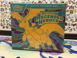 Pokemon Mega Evolution Ascended Heroes Elite Trainer Box ETB NEW Sealed - Image 1