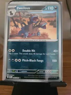 Pokemon Card White Flare Zweilous Master Ball 066/086 NM - Image 1