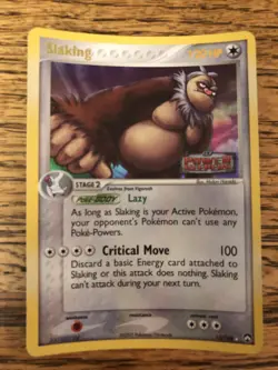 Pokemon Slaking 13/108🌟Nintendo🌟Rare Card ✨Power Keepers Holo Stamped - Image 1