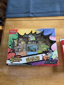 Pokemon TCG Bundle Ascended Heroes First Partners Deluxe Pin Collection - Image 1