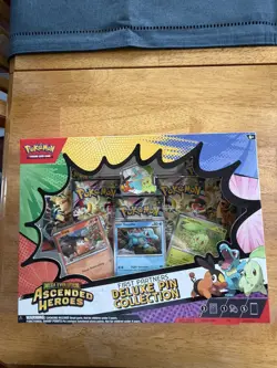 Pokemon TCG Bundle Ascended Heroes First Partners Deluxe Pin Collection - Image 3